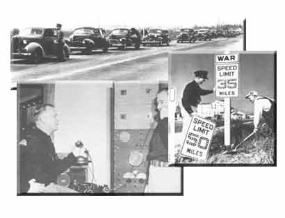 Historical photos of UHP cars, phones and speed signs