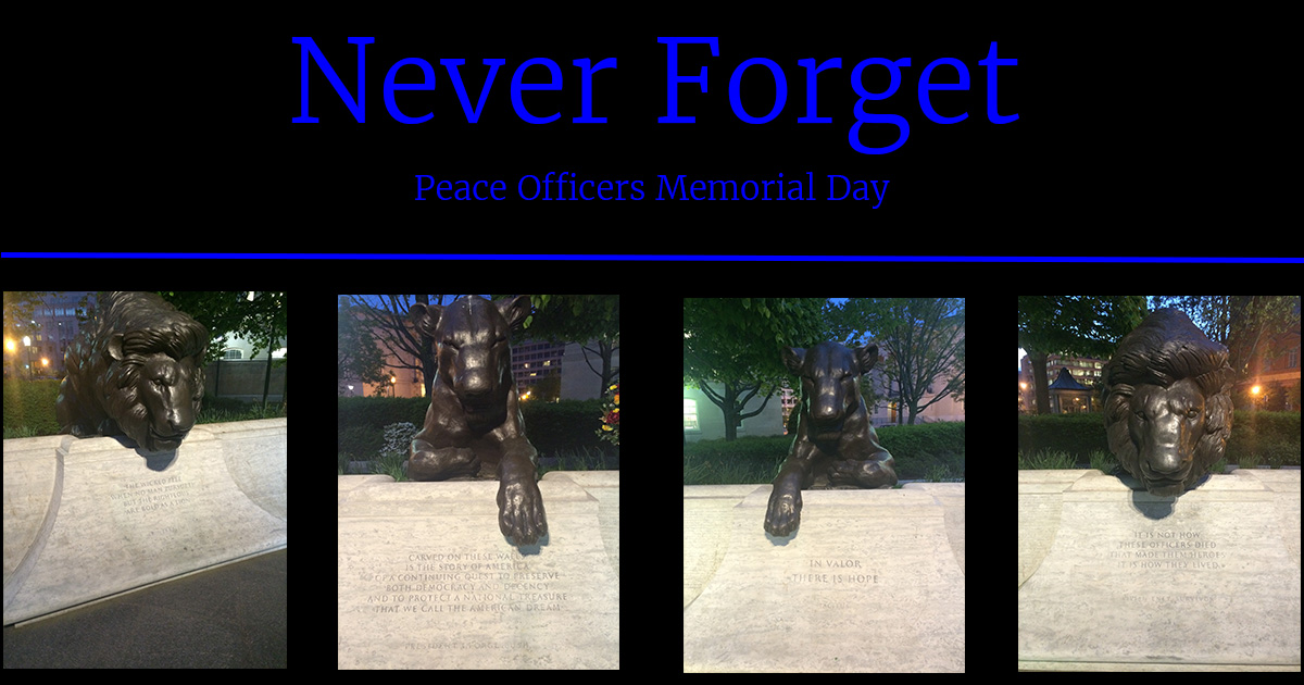 Peace Officers Memorial Day And National Police Week 2016 Dps Highway Patrol