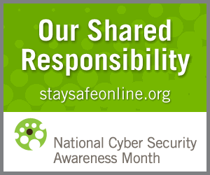 Everyone has a responsibility to stay safe online