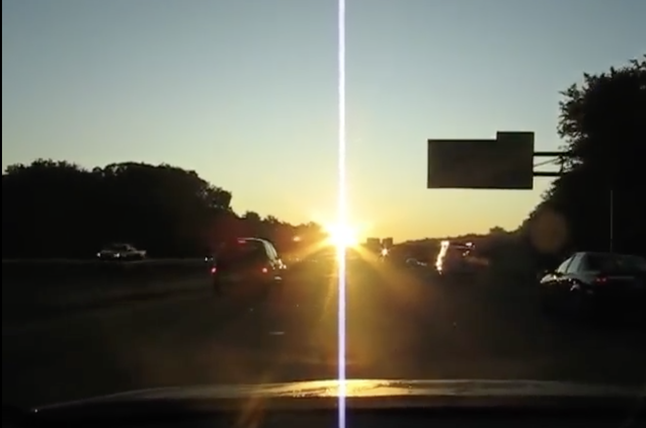 Sun glare through your windshield can almost completely obscure your view of what is in front of and around you.