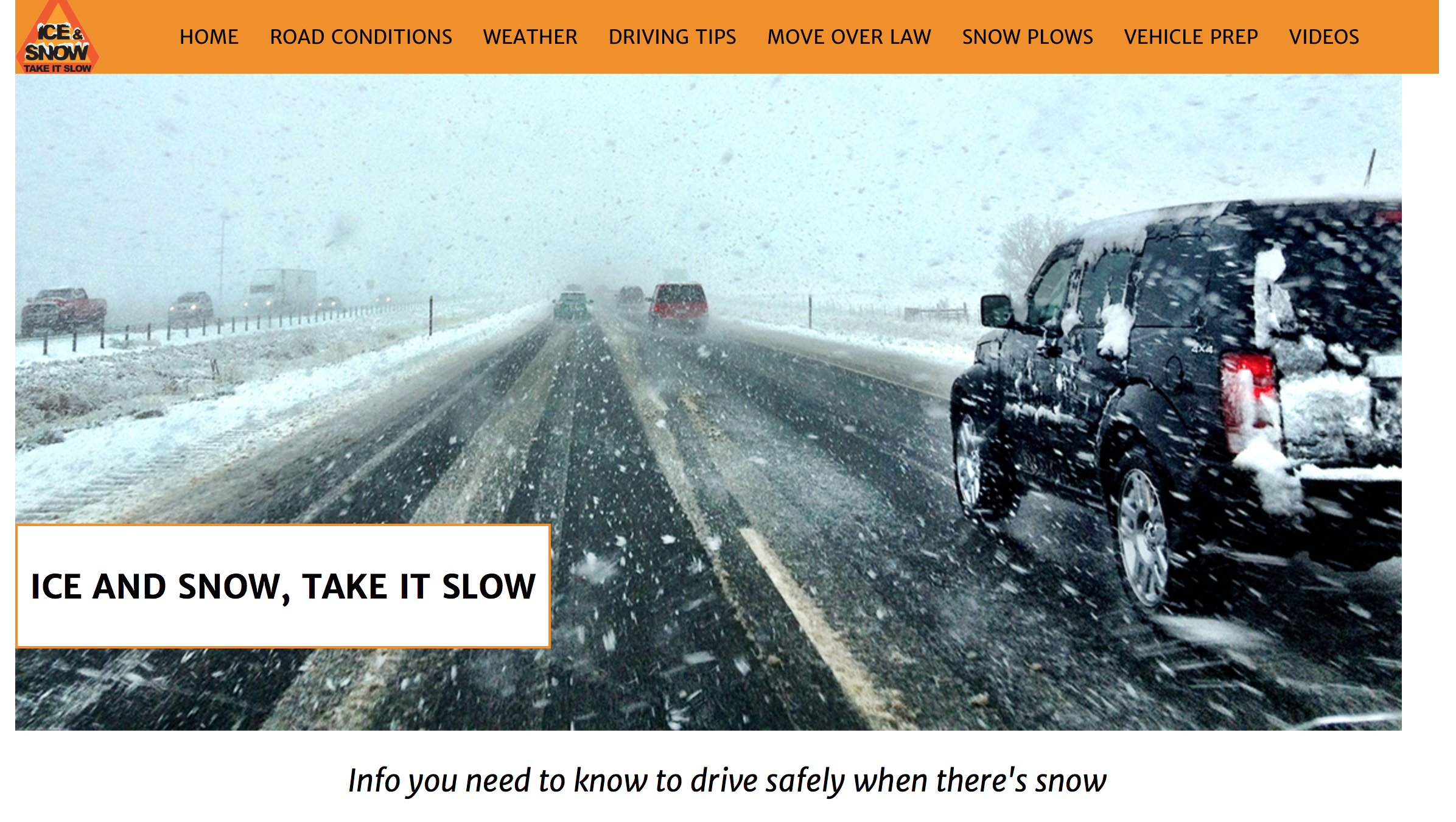 Winter Driving Dps Highway Safety