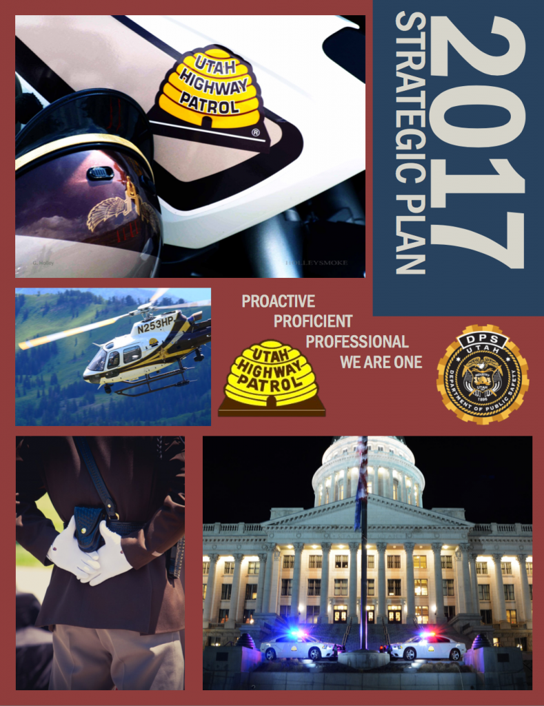 Screen shot of cover of UHP's 2017 Strategic plan