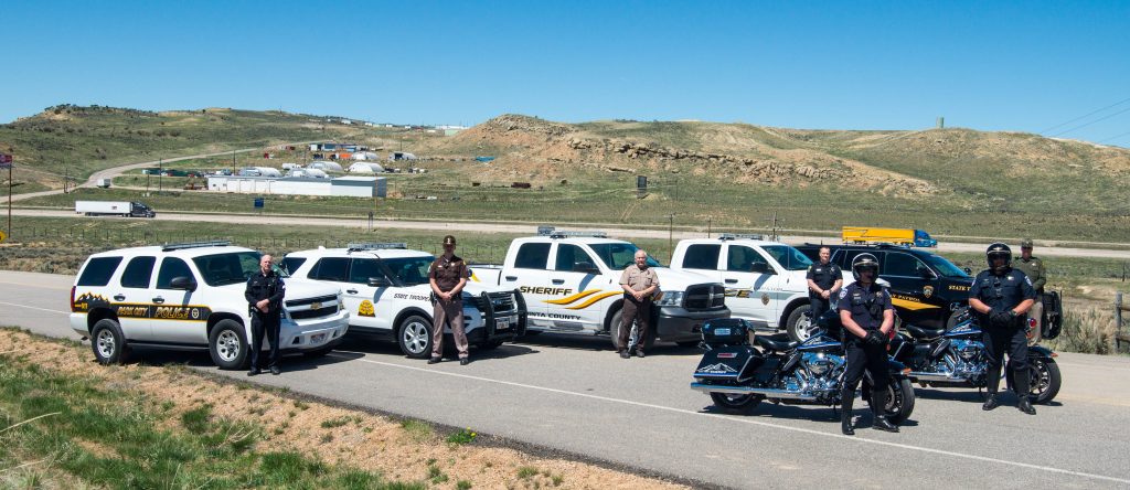 Law enforcement officers from Park City Police Department, Utah Highway Patrol, Uinta County (WY) Sheriff's Office, Evanston Police Department, Wyoming Highway Patrol and Summit County Sheriff's Office will be participating in the Border to Border enforcement operation.