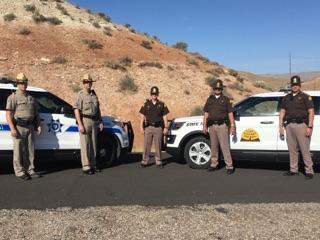 Troopers from Arizona and Utah Highway Patrol will participate in border to border seat belt enforcement