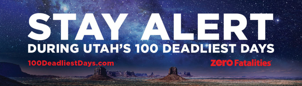 Stay alert during Utah's 100 deadliest days
