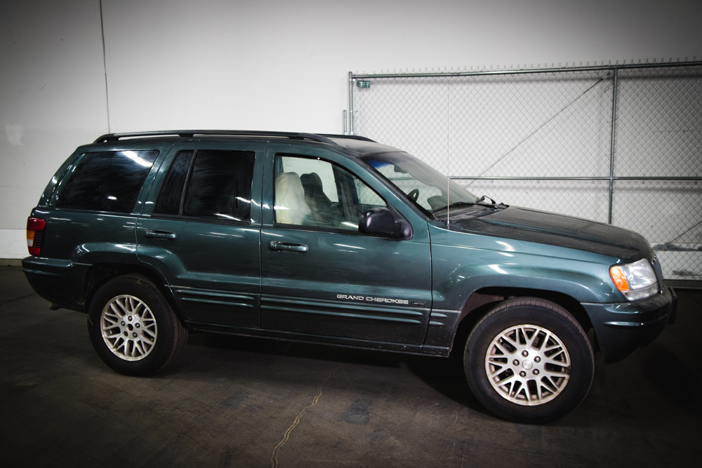 The Jeep Grand Cherokee Cesar Ramirez was driving when he was shot and killed in January 2009.