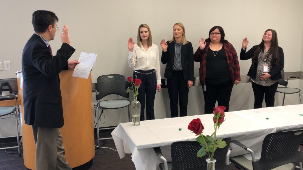 New Employees Take the Oath of Office